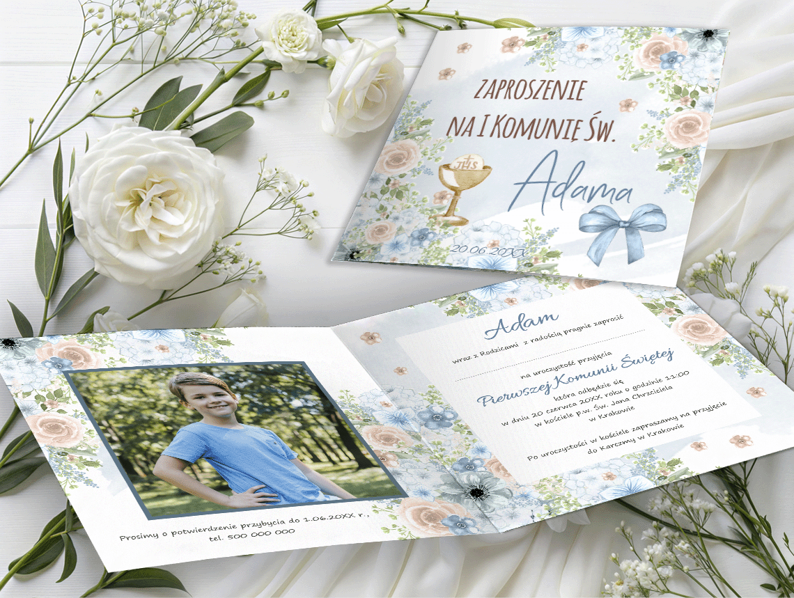 Kwadratowe ze zdjęciem - K162 - obrazek 2